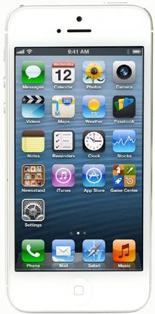 Смартфон Apple iPhone 5 32Gb White & Silver - Кизляр